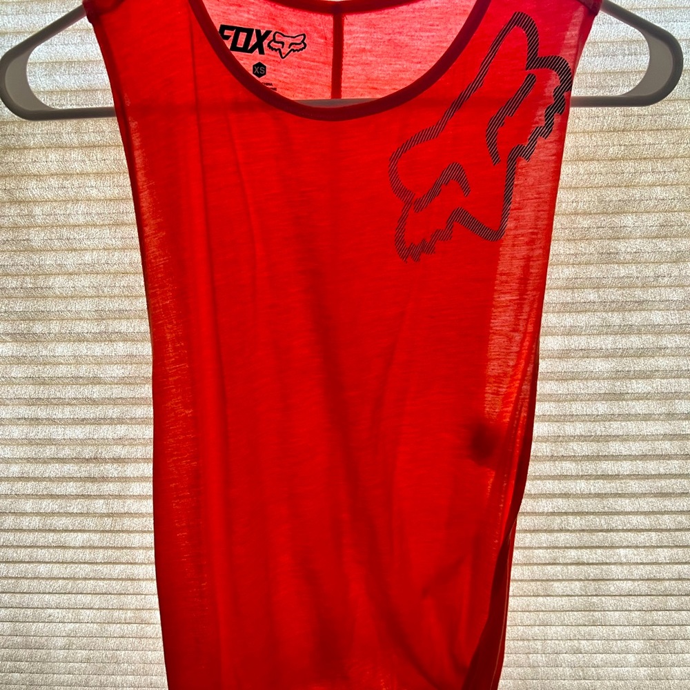 Fox Racing XS muscle tank coral pink